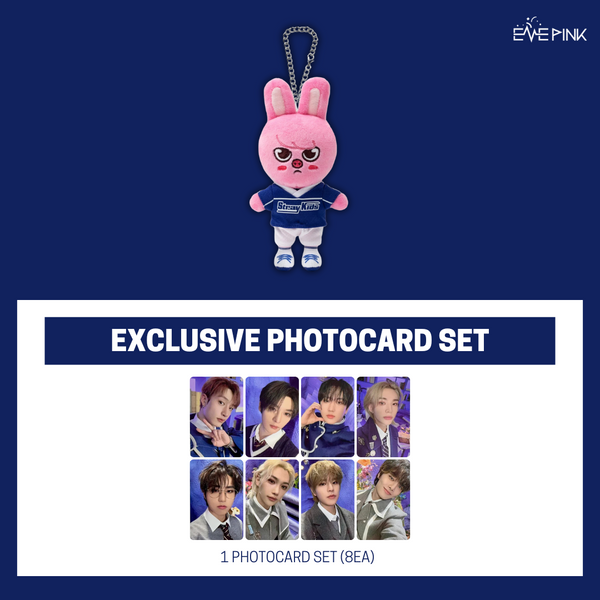 STRAY KIDS/SKZOO JYP JAPAN POPUP STORE 2024 - [BAG CHARM] (+EXCLUSIVE PHOTOCARD)