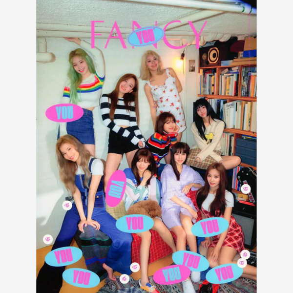 TWICE (트와이스) 7TH MINI ALBUM - [FANCY YOU] - EVE PINK K-POP