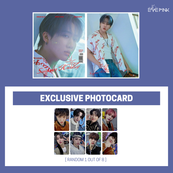 DICON VOLUME N°21 - [STRAY KIDS : A-Summer KraZy] (A TYPE +EXCLUSIVE PHOTOCARD)