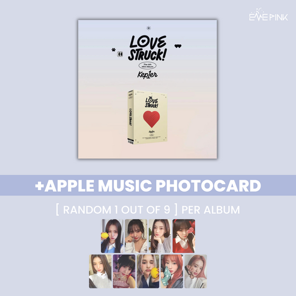 Kep1er (케플러) 4TH MINI ALBUM - [LOVESTRUCK!] (+EXCLUSIVE PHOTOCARD)