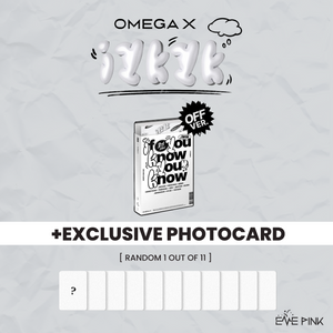 OMEGA X (오메가엑스) 3RD MINI ALBUM - [iykyk] (+EXCLUSIVE PHOTOCARD)