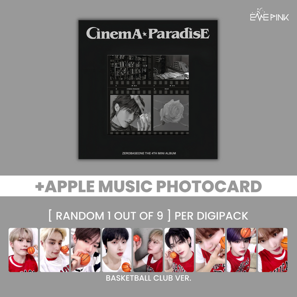 ZEROBASEONE (제로베이스원) 4TH MINI ALBUM - [CINEMA PARADISE] (DIGIPACK VER. +EXCLUSIVE PHOTOCARD)