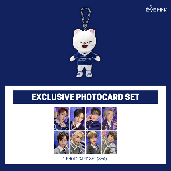 STRAY KIDS/SKZOO JYP JAPAN POPUP STORE 2024 - [BAG CHARM] (+EXCLUSIVE PHOTOCARD)