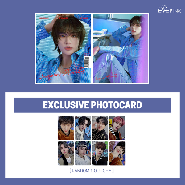 DICON VOLUME N°21 - [STRAY KIDS : A-Summer KraZy] (A TYPE +EXCLUSIVE PHOTOCARD)