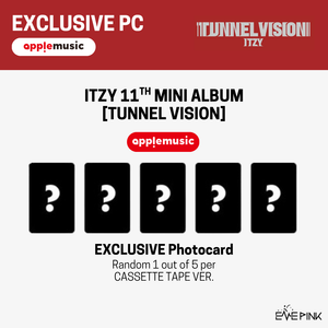 ITZY (있지) 11TH MINI ALBUM - [TUNNEL VISION] (Cassette Tape Ver.) +EXCLUSIVE PHOTOCARD