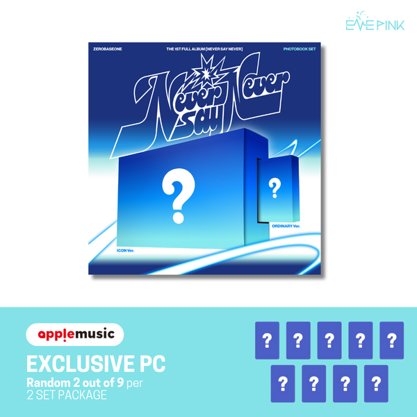 [PRE-ORDER] ZEROBASEONE (제로베이스원) 1st Full Album - [NEVER SAY NEVER] (PHOTOBOOK Ver. +EXCLUSIVE PHOTOCARD)