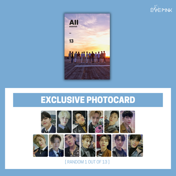 SEVENTEEN (세븐틴) 4TH MINI ALBUM - [Al1] (RE-RELEASE) (+EXCLUSIVE PHOTOCARD)