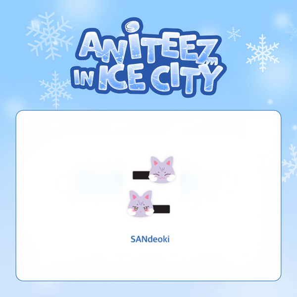 [PRE-ORDER] ANITEEZ IN ICE CITY OFFICIAL 2ND MD - [HAIR PIN]