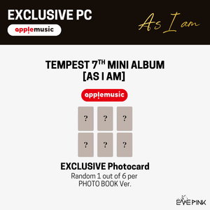 TEMPEST (템페스트) 7th Mini Album - [As I am] (+EXCLUSIVE PHOTOCARD)