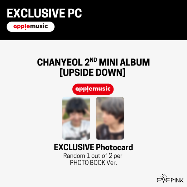 [PRE-ORDER] CHANYEOL (찬열) 2nd Mini Album - [Upside Down] (PHOTO BOOK Ver. +EXCLUSIVE PHOTOCARD)