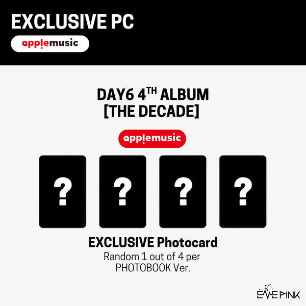 [PRE-ORDER] DAY6 (데이식스) 4th Album - [The DECADE] (+EXCLUSIVE PHOTOCARD)
