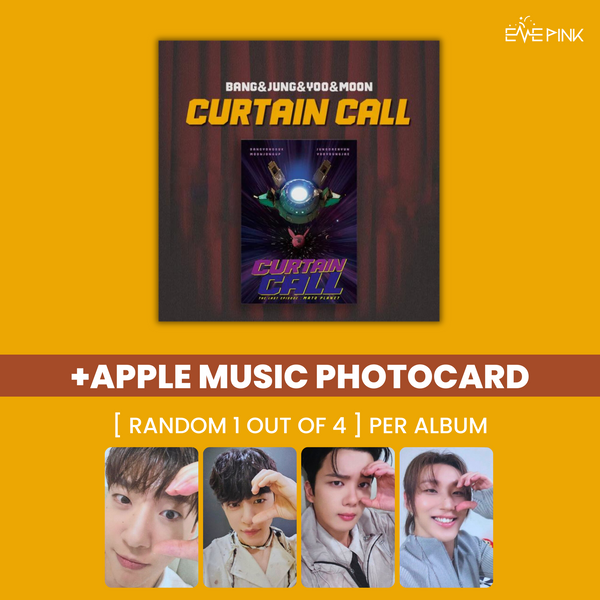 BANG&JUNG&YOO&MOON (방용국&정대현&유영재&문종업) EP ALBUM - [CURTAIN CALL] (+SELFIE PHOTOCARD)