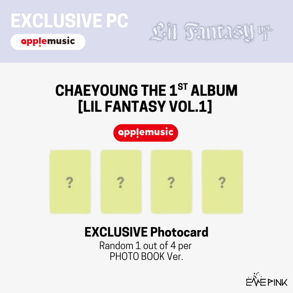 [PRE-ORDER] CHAEYOUNG (채영) The 1st Album - [LIL FANTASY vol.1] (+EXCLUSIVE PHOTOCARD)