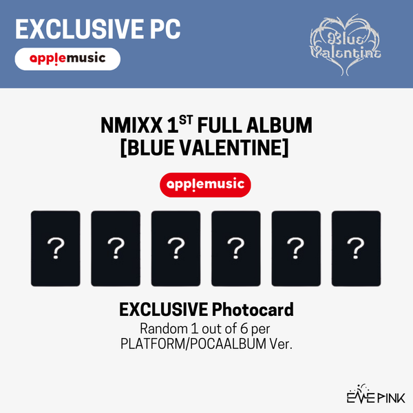 [PRE-ORDER] NMIXX (엔믹스) 1st Full Album - [Blue Valentine] (Platform Album POCAALBUM Ver. +EXCLUSIVE PHOTOCARD)