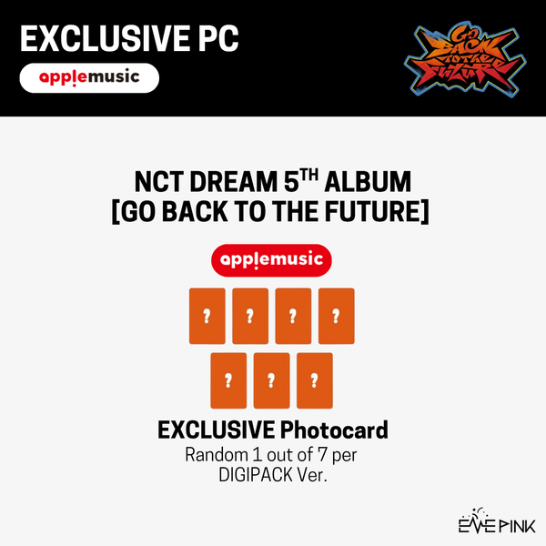 NCT DREAM (엔시티 드림) 5th Album - [Go Back To The Future] (Digipack Ver. +EXCLUSIVE PHOTOCARD)