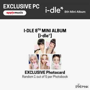 i-dle (아이들) 8TH MINI ALBUM - [We Are] (PHOTOBOOK VER. + EXCLUSIVE PHOTOCARD)