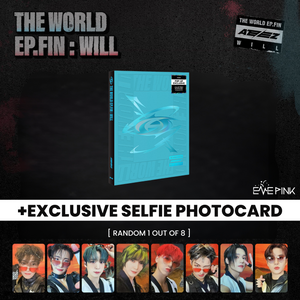 (KOREA VER.) ATEEZ (에이티즈) ALBUM - [THE WORLD EP.FIN : WILL] (+EXCLUSIVE SELFIE PHOTOCARD)