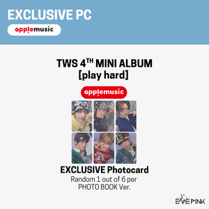 TWS (투어스) 4th Mini Album - [play hard] (+EXCLUSIVE PHOTOCARD)