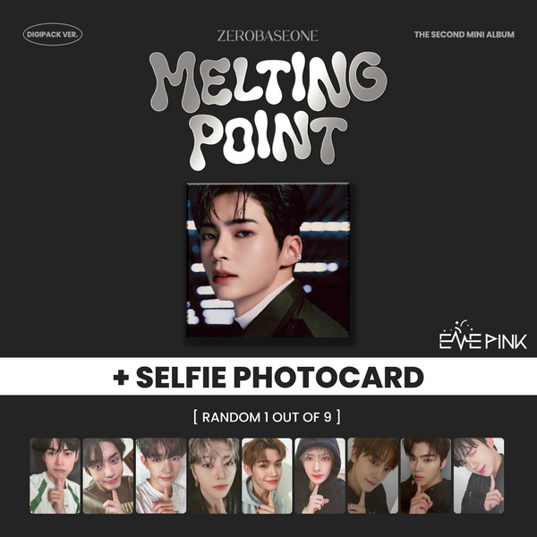 ZEROBASEONE (제로베이스원) 2ND MINI ALBUM - [MELTING POINT] (DIGIPACK VER.) (+SELFIE PHOTOCARD)