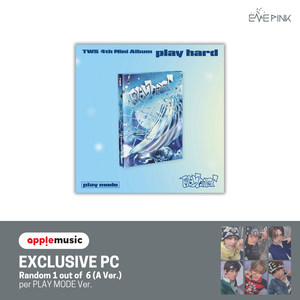 TWS (투어스) 4th Mini Album - [play hard] (+EXCLUSIVE PHOTOCARD)