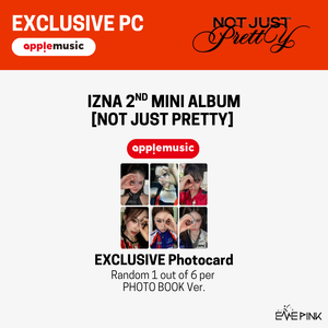 [PRE-ORDER] izna (이즈나) 2nd Mini Album - [Not Just Pretty] (PHOTOBOOK Ver. +EXCLUSIVE PHOTOCARD)