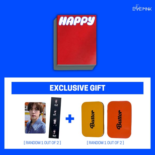 JIN (BTS 진) SOLO ALBUM - [HAPPY] (+ EXCLUSIVE GIFT)