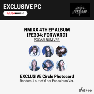 NMIXX (엔믹스) 4TH EP ALBUM - [Fe3O4: FORWARD] (Platform Album POCAALBUM Ver. + EXCLUSIVE PHOTOCARD)