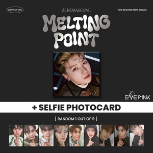 ZEROBASEONE (제로베이스원) 2ND MINI ALBUM - [MELTING POINT] (DIGIPACK VER.) (+SELFIE PHOTOCARD)