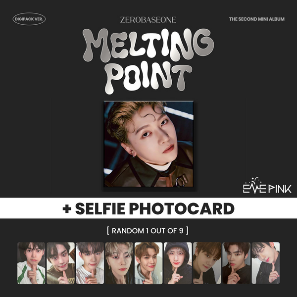 ZEROBASEONE (제로베이스원) 2ND MINI ALBUM - [MELTING POINT] (DIGIPACK VER.) (+SELFIE PHOTOCARD)