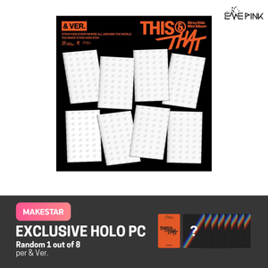 [PRE-ORDER] STRAY KIDS (스트레이 키즈) 10th Mini Album  - [THIS & THAT] (& VER. + EXCLUSIVE PHOTOCARD) - EVE PINK K-POP