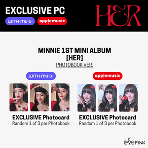 MINNIE (민니 (G)I-DLE) 1ST MINI ALBUM - [HER] (+EXCLUSIVE PHOTOCARD)