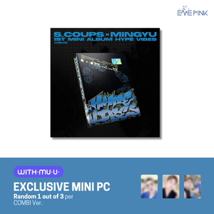 [PRE-ORDER] S.COUPS & MINGYU (SVT) 1st Mini Album - [HYPE VIBES] (Standard Ver. +EXCLUSIVE PHOTOCARD)