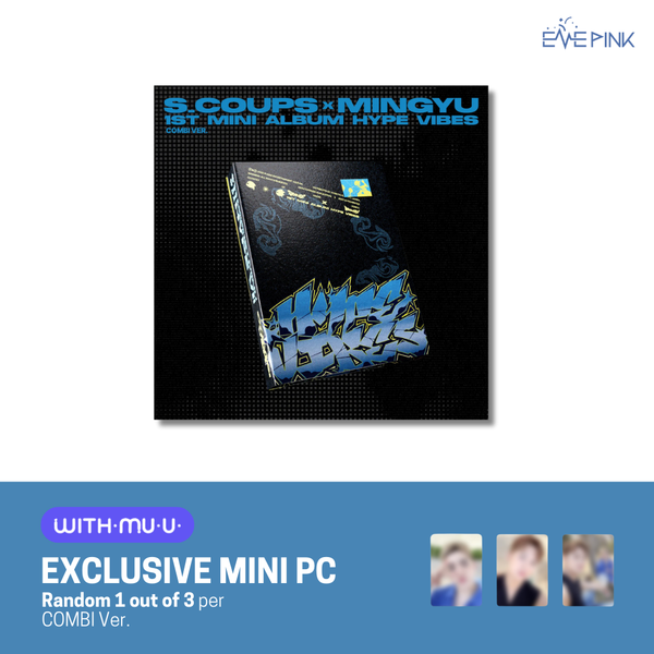 [PRE-ORDER] S.COUPS & MINGYU (SVT) 1st Mini Album - [HYPE VIBES] (Standard Ver. +EXCLUSIVE PHOTOCARD)