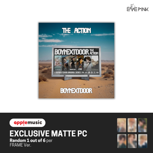 [PRE-ORDER] BOYNEXTDOOR (보이넥스트도어) 5th EP Album - [The Action] (Frame ver. +EXCLUSIVE PHOTOCARD)