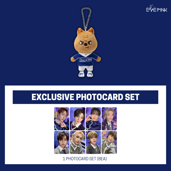 STRAY KIDS/SKZOO JYP JAPAN POPUP STORE 2024 - [BAG CHARM] (+EXCLUSIVE PHOTOCARD)