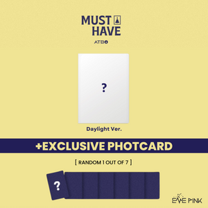 ATBO (에이티비오) 1ST SINGLE ALBUM - [MUST HAVE] (+EXCLUSIVE PHOTOCARD)