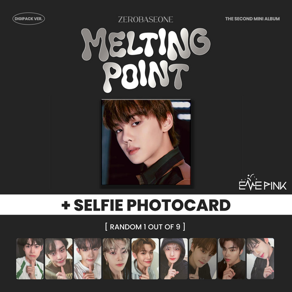 ZEROBASEONE (제로베이스원) 2ND MINI ALBUM - [MELTING POINT] (DIGIPACK VER.) (+SELFIE PHOTOCARD)