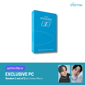 XIUMIN (시우민) ALBUM - [Interview X] (kiwee ALBUM Ver. Platform +EXCLUSIVE PHOTOCARD)