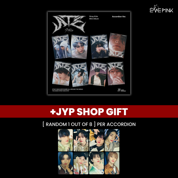 STRAY KIDS (스트레이키즈) ALBUM - [ATE] (ACCORDION VER.) (+JYP SHOP GIFT)