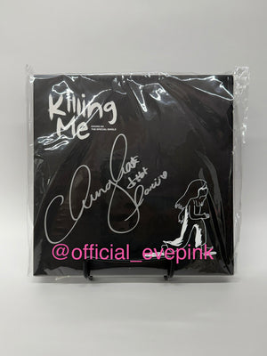 [AUTOGRAPHED] CHUNGHA (청하) SPECIAL SINGLE ALBUM - [KILLING ME] - EVE PINK K-POP