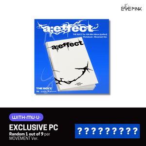 THE BOYZ (더보이즈) 10th Mini Album - [a;effect] (+EXCLUSIVE PHOTOCARD)