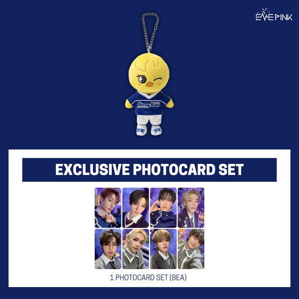 STRAY KIDS/SKZOO JYP JAPAN POPUP STORE 2024 - [BAG CHARM] (+EXCLUSIVE PHOTOCARD)