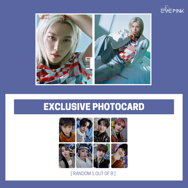 DICON VOLUME N°21 - [STRAY KIDS : A-Summer KraZy] (A TYPE +EXCLUSIVE PHOTOCARD)