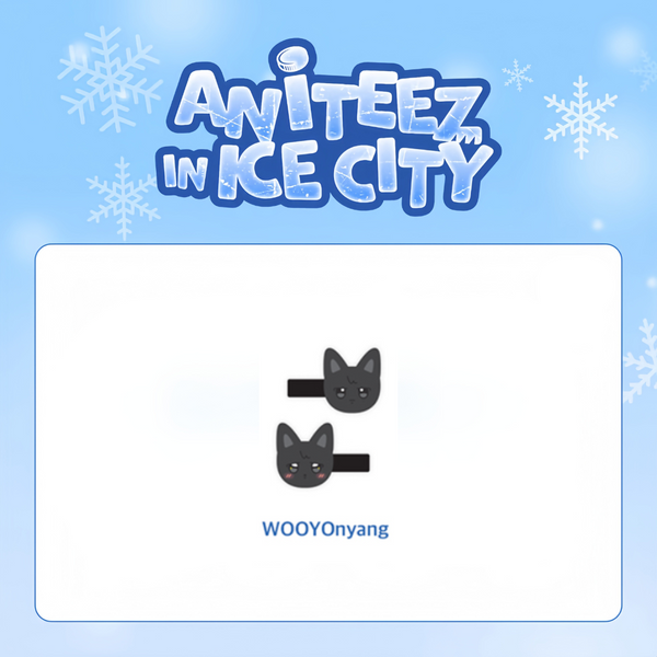 [PRE-ORDER] ANITEEZ IN ICE CITY OFFICIAL 2ND MD - [HAIR PIN]