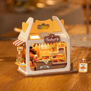 Rolife DIY Miniature House - [Teddy's Breadbox DS033] - EVE PINK K-POP