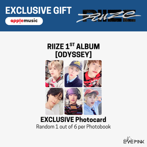 RIIZE (라이즈) 1ST ALBUM - [ODYSSEY] (Photobook Ver. +EXCLUSIVE PHOTOCARD)