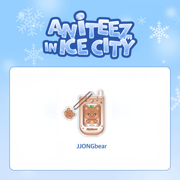 [PRE-ORDER] ANITEEZ IN ICE CITY OFFICIAL 2ND MD - [PHONE KEYRING]