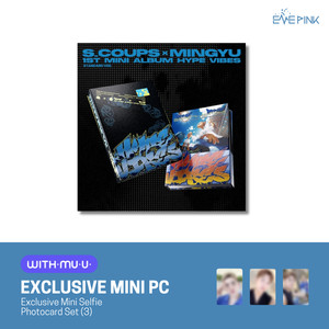 [PRE-ORDER] S.COUPS & MINGYU (SVT) 1st Mini Album - [HYPE VIBES] (Standard Ver. +EXCLUSIVE PHOTOCARD)