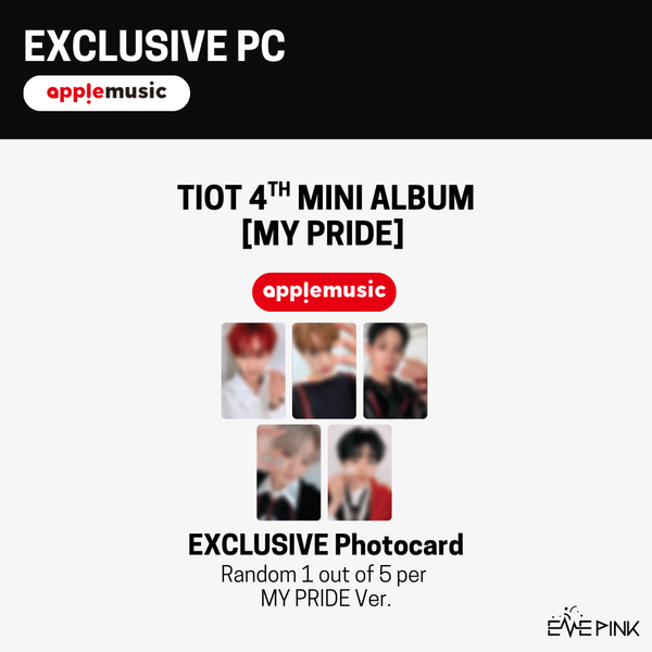 [PRE-ORDER] TIOT (티아이오티) 4th Mini Album - [MY PRIDE] (MY PRIDE/ Platform Ver. +EXCLUSIVE PHOTOCARD)