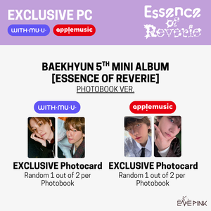 BAEKHYUN (백현) 5TH MINI ALBUM - [Essence of Reverie] (Photobook Ver. +EXCLUSIVE PHOTOCARD)